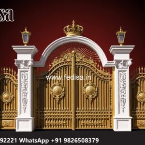 Boundary Wall Grill, Grill Gate Ka Design Main Gates-contemporary Gates