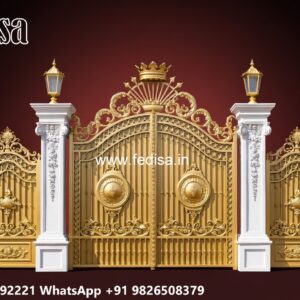 Gate Design Grill, Steel Gate Single Door Main Gates-contemporary Gates