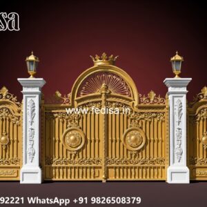 Iron Grill Gate Design, Iron Sheet Gate Design Main Gates-contemporary Gates