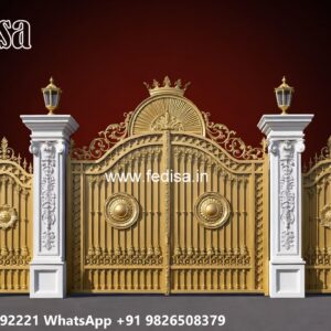 26 Fold Gate Design, Compound Wall Gate Price Main Gates-contemporary Gates