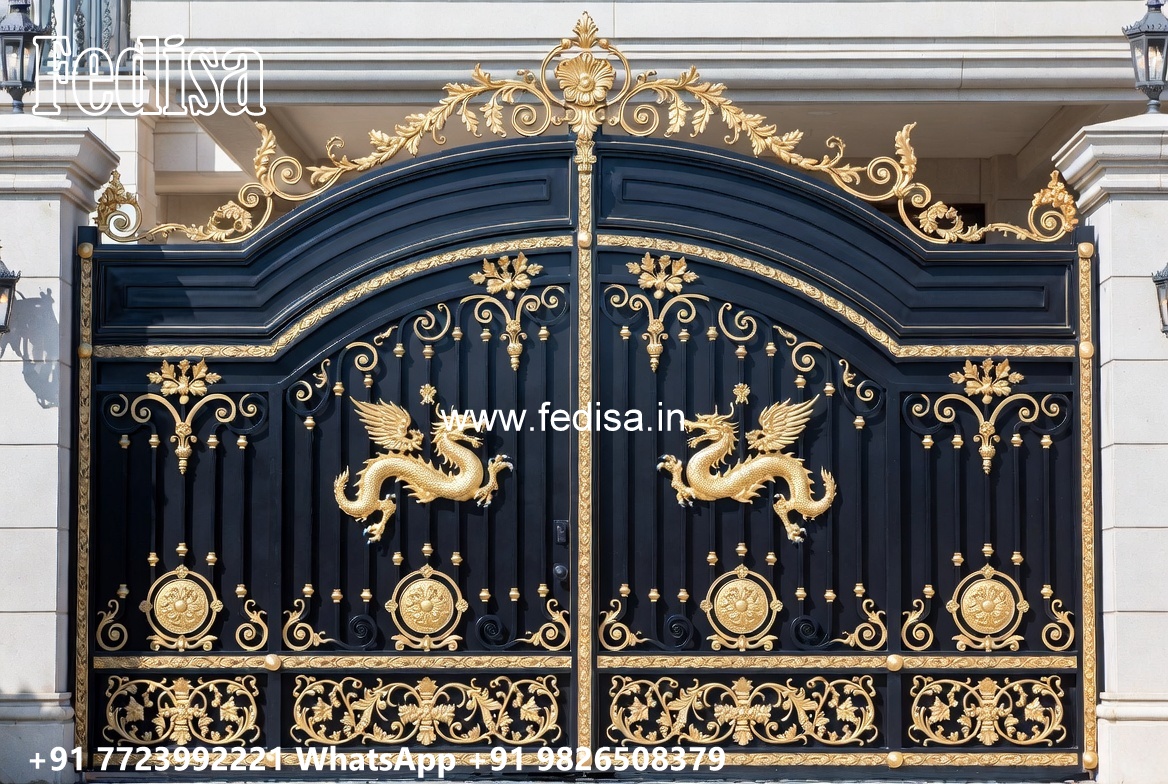 Cnc Cutting Main Gate Design, Sliding Gate Design Latest Main Gates-contemporary Gates
