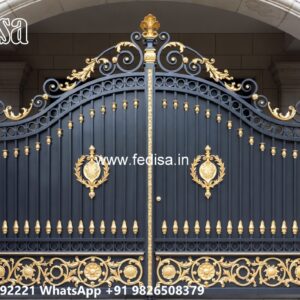 Square Bar Gate Design, Concrete Gate Design Main Gates-contemporary Gates