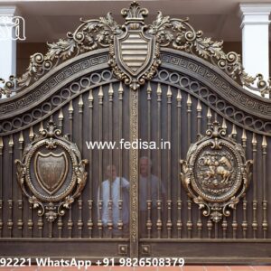 Makan Ka Gate, Small Iron Gate Design Main Gates-contemporary Gates