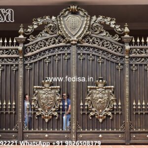 Gate Design Grill, Maharaja Gate Pipe Design Main Gates-contemporary Gates