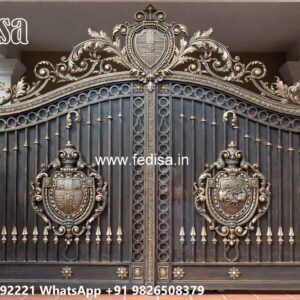 Front Door Entry Gates, Laser Cutting Gate Price Main Gates-contemporary Gates