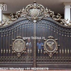 Royal Gate Design, Square Gate Design Main Gates-contemporary Gates