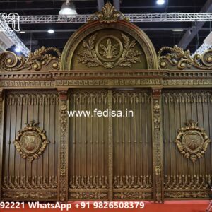 Makan Ka Gate, Iron Railing Design For Boundary Wall Main Gates-contemporary Gates