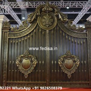 Gate Design Grill, Boundary Wall Iron Grill Design Main Gates-contemporary Gates