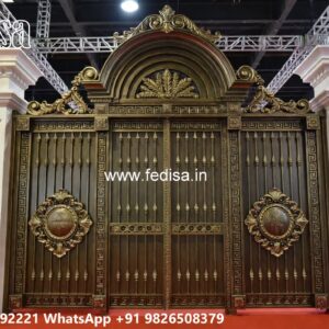 Front Door Entry Gates, Compound Wall Grill Main Gates-contemporary Gates