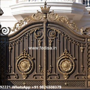 Iron Grill Gate Design, Loha Get Design Main Gates-contemporary Gates