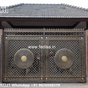 Royal Gate Design, Steel Door Gate Design Main Gates-contemporary Gates
