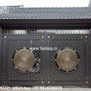 Best Main Gate Design, Sliding Gate Design For Small House Main Gates-contemporary Gates