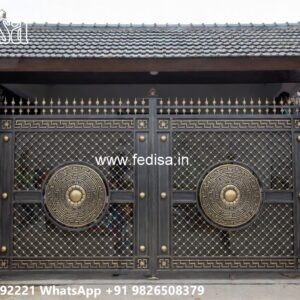 Square Bar Gate Design, Iron Gate Colour Design Main Gates-contemporary Gates