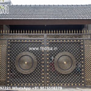 Boundary Wall Grill, Steel Gate Ka Design Main Gates-contemporary Gates