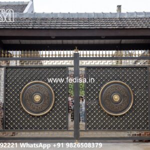 Makan Ka Gate, Slide Gate Design For House Main Gates-contemporary Gates