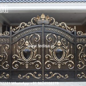 Square Bar Gate Design, Safety Grill Design For Compound Wall Main Gates-contemporary Gates