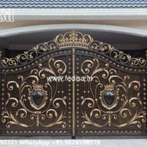Makan Ka Gate, Iron Sliding Gate Design Main Gates-contemporary Gates
