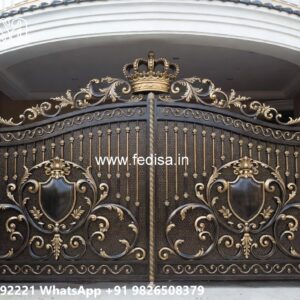 Iron Grill Gate Design, Park Gate Design Main Gates-contemporary Gates