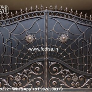 Square Bar Gate Design, Wood Gate Design For House Main Gates-contemporary Gates