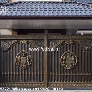 Gate Design Grill, Lohe Ke Pipe Gate Main Gates-contemporary Gates