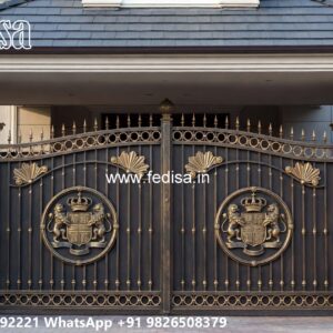 Iron Grill Gate Design, Steel Ke Main Gate Main Gates-contemporary Gates