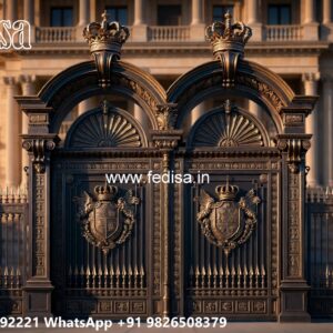 Front Door Entry Gates, Steel Boundary Gate Main Gates-contemporary Gates