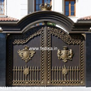 Iron Grill Gate Design, Simple Grill Gate Main Gates-contemporary Gates
