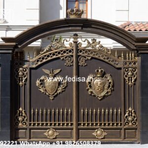 51 Fold Gate Design, One Side Gate Design Main Gates-contemporary Gates