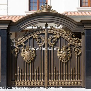 Makan Ka Gate, Iron Room Gate Design Main Gates-contemporary Gates