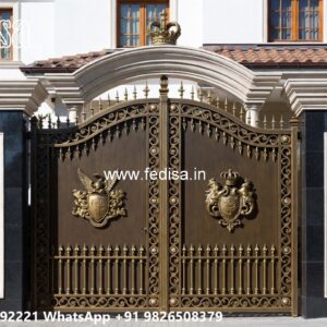 Square Bar Gate Design, Gate Side Wall Design Main Gates-contemporary Gates