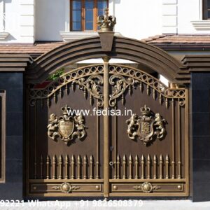 54 Fold Gate Design, Tin Gate Design Main Gates-contemporary Gates