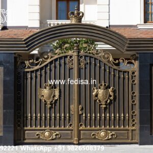 Iron Grill Gate Design, Stainless Steel Fence Design Main Gates-contemporary Gates