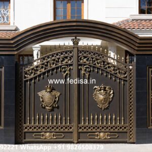 Front Door Entry Gates, Steel Railing Gate Design Main Gates-contemporary Gates