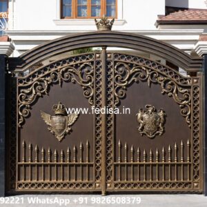 Square Bar Gate Design, Gate Pillar Top Design Main Gates-contemporary Gates