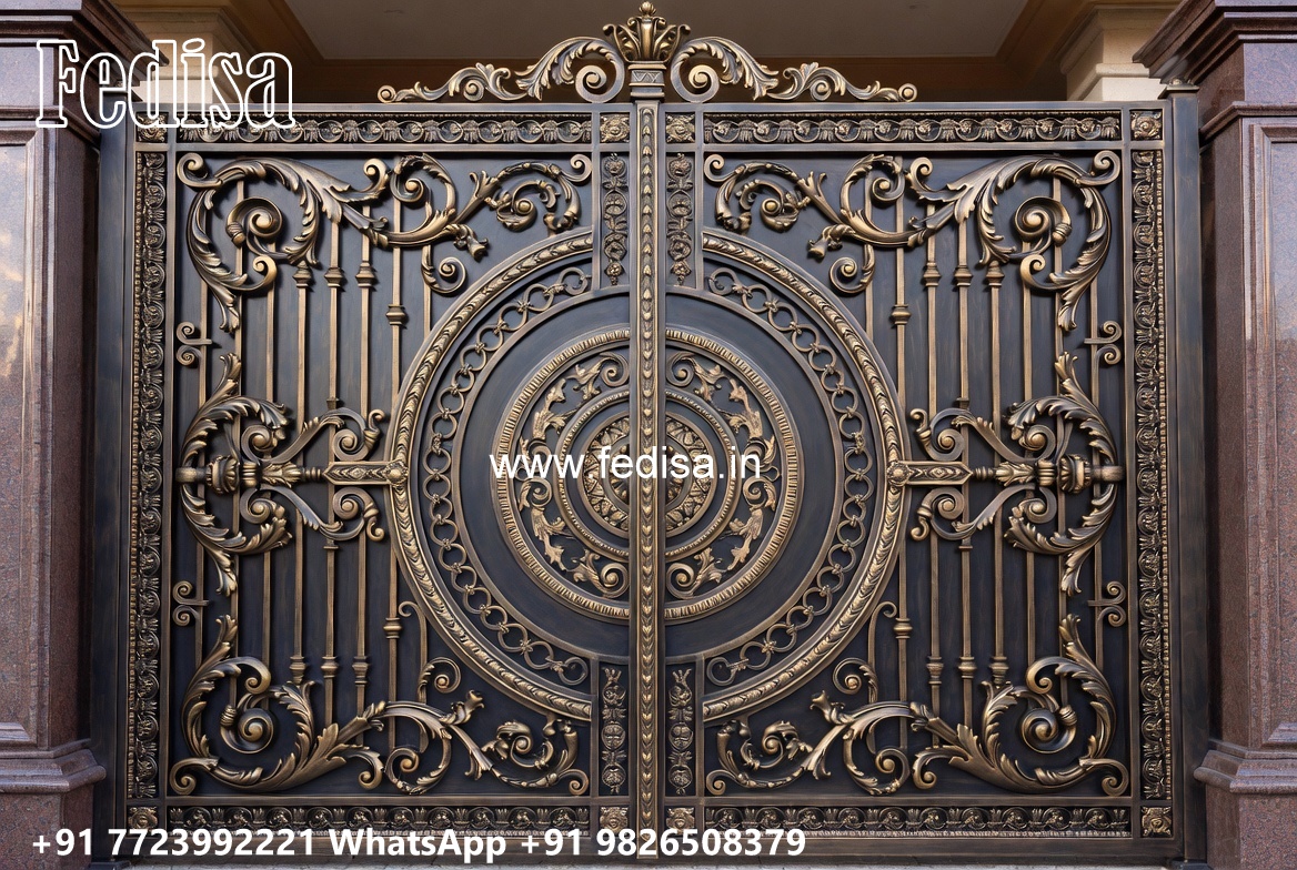 Makan Ka Gate, Steel Gate Simple Design Main Gates-contemporary Gates