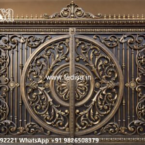 Iron Grill Gate Design, Aluminium Gate Design Price Main Gates-contemporary Gates