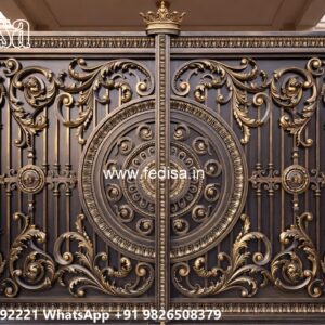 Iron Grill Gate Design, Main Gate Upper Design Main Gates-contemporary Gates
