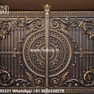 Iron Grill Gate Design, Fancy Gate Ka Design Main Gates-contemporary Gates