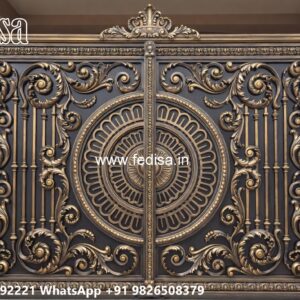 Boundary Wall Grill, Design Gate Steel Main Gates-contemporary Gates