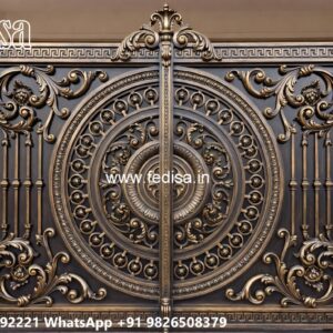 Iron Grill Gate Design, Modern Aluminum Gate Designs Main Gates-contemporary Gates
