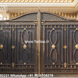 Cnc Cutting Main Gate Design, Modern Folding Gate Design Main Gates-contemporary Gates