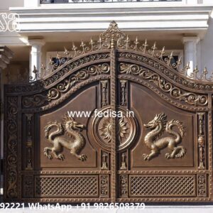 Cnc Cutting Main Gate Design, Iron Gates For House Main Gates-contemporary Gates