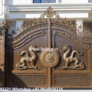 Front Door Entry Gates, Simple Gate Grill Design Main Gates-contemporary Gates