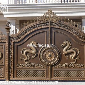 Square Bar Gate Design, Indian Home Gate Design Main Gates-contemporary Gates