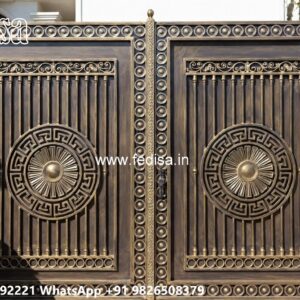 69 Fold Gate Design, Gate Design Single Main Gates-contemporary Gates