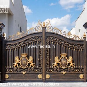 Iron Grill Gate Design, Front Wall Gate Design Main Gates-contemporary Gates