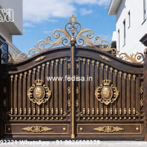 73 Fold Gate Design, Gate Design Laser Cutting Main Gates-contemporary Gates