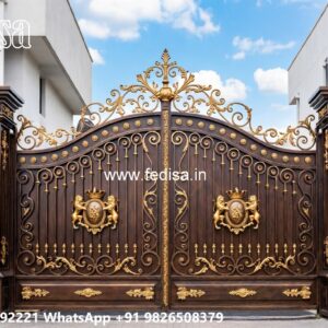 Iron Grill Gate Design, Small Wooden Gate Design Main Gates-contemporary Gates