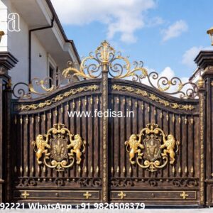 Square Bar Gate Design, Lokhandi Gate Design Main Gates-contemporary Gates