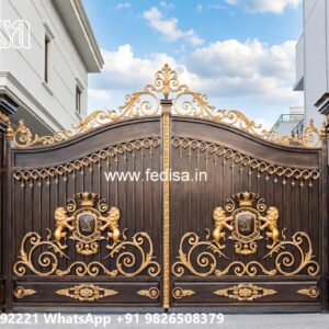 Makan Ka Gate, Sliding Steel Gate Design For Home Main Gates-contemporary Gates